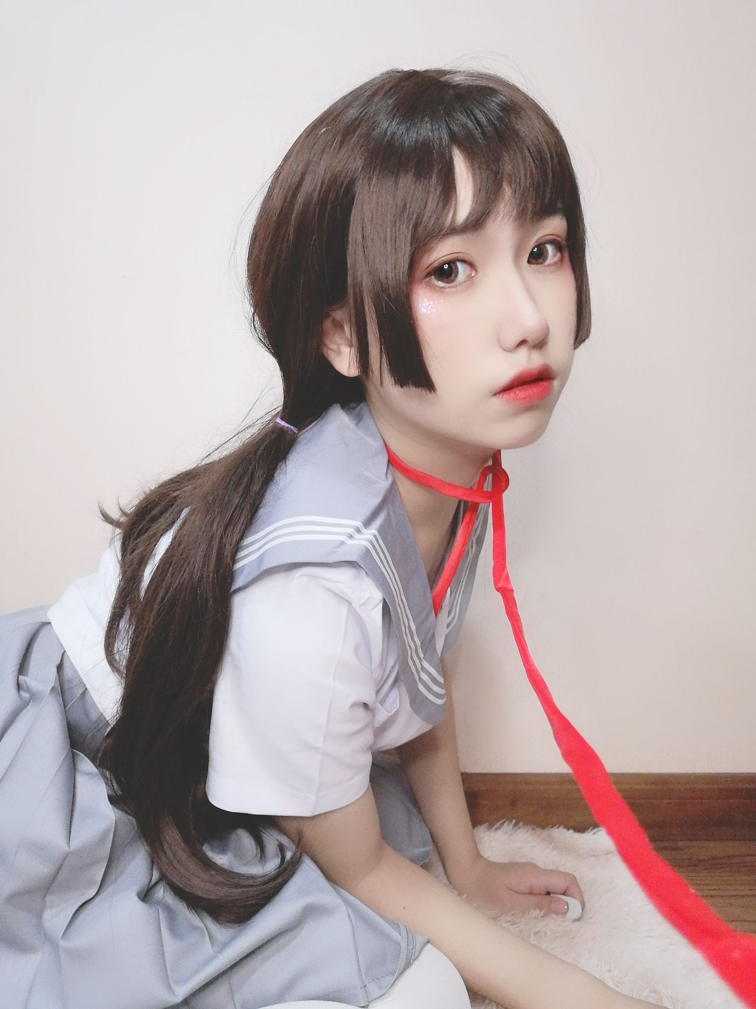 芋圆侑子SJ_–白丝jk插图2